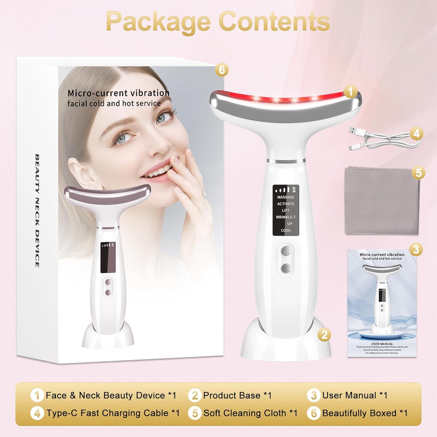 Neck & Face Massager